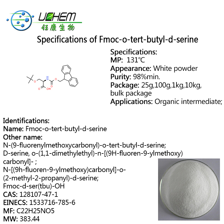 High quality Fmoc-O-tert-butyl-D-serine CAS 128107-47-1 with best price