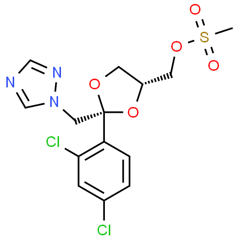 Professional Supplier Itraconazole intermediate cas 67914-86-7 with best price