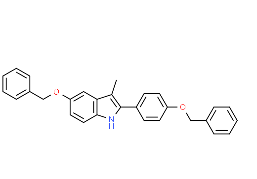 Hot selling high quality 3-methyl-5-phenylmethoxy-2-(4-phenylmethoxyphenyl)-1H-indole cas 198479-63-9 with reasonable price