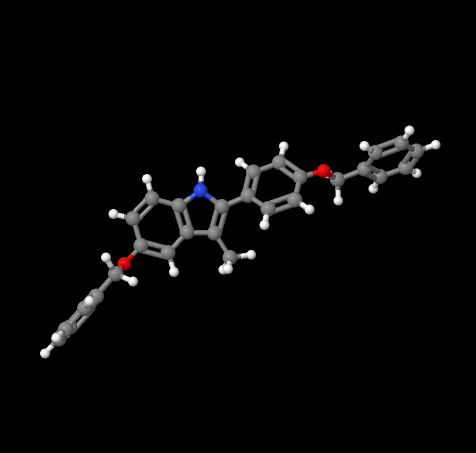 Hot selling high quality 3-methyl-5-phenylmethoxy-2-(4-phenylmethoxyphenyl)-1H-indole cas 198479-63-9 with reasonable price