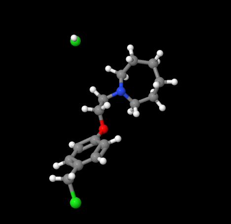 High Purity 1-(2-(4-(chloromethyl)phenoxy)ethyl)azepane hydrochloride CAS 223251-25-0 with best price
