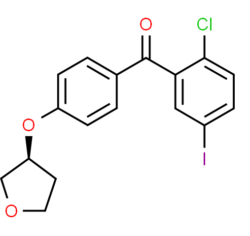 Factory supply (2-Chloro-5-iodophenyl)[4-[[(3S)-tetrahydro-3-furanyl]oxy]phenyl]methanone CAS 915095-87-3