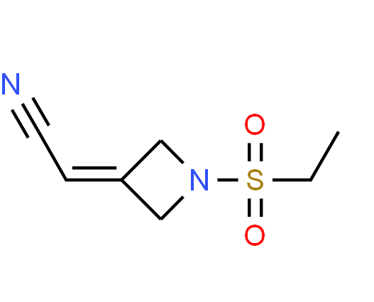 High purity 2-(1-(Ethylsulfonyl)azetidin-3-ylidene)acetonitrile CAS 1187595-85-2 with steady supply