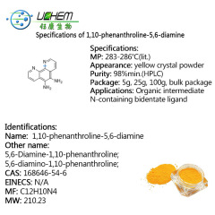 Hot sell cheap price 5,6-Diamine-1,10-phenanthroline CAS 168646-54-6 in stock
