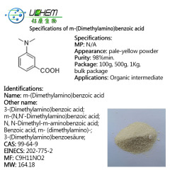 Factory supply 3-(Dimethylamino)benzoic acid cas 99-64-9 with high quality