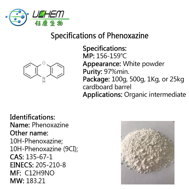 Big discount 99% CAS 135-67-1 Phenoxazine with best quality
