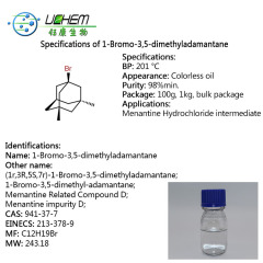 Factory supply 1-Bromo-3,5-dimethyladamantane CAS 941-37-7 with good price