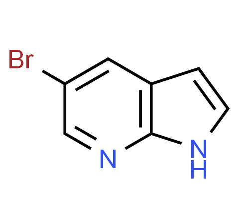 High quality and best price 5-Bromo-7-azaindole cas 183208-35-7 with low price