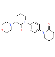 High quality 5,6-Dihydro-3-(4-morpholinyl)-1-[4-(2-oxo-1-piperidinyl)phenyl]-2(1H)-pyridinone cas 545445-44-1