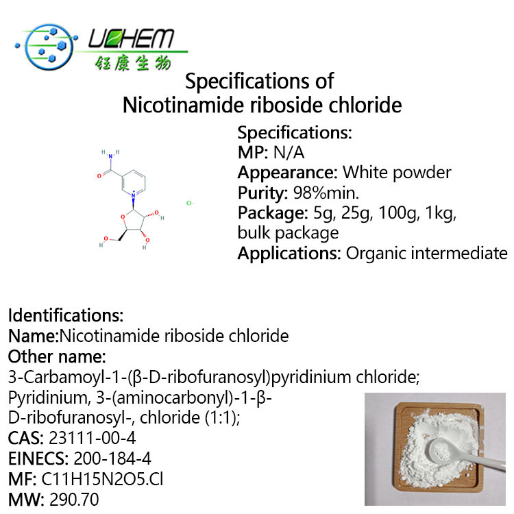 Hot Selling NRC in stock CAS 23111-00-4 Nicotinamide riboside chloride