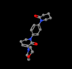 High quality 5,6-Dihydro-3-(4-morpholinyl)-1-[4-(2-oxo-1-piperidinyl)phenyl]-2(1H)-pyridinone cas 545445-44-1