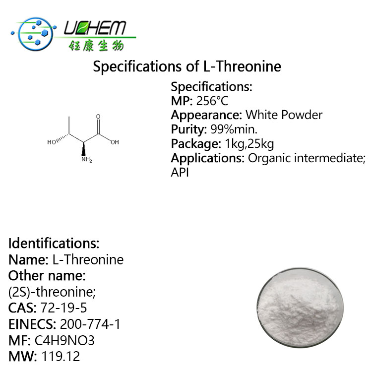 Manufacture supply High quality L-Threonine CAS 72-19-5 for sale