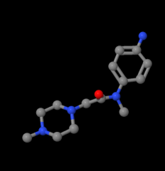 High quality N-(4-Aminophenyl)-N,4-dimethyl-1-piperazineacetamide CAS 262368-30-9 with best price