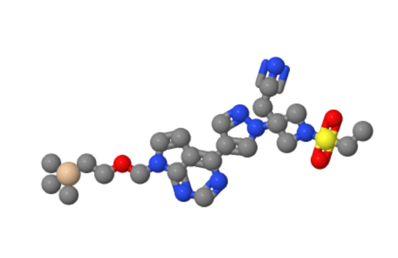 Factory supply Price {1-(Ethylsulfonyl)-3-[4-(7-{[2-(trimethylsilyl)ethoxy]methyl}-7H-pyrrolo[2,3-d]pyrimidin-4-yl)-1H-pyrazol-1-yl]-3-azetidinyl}acetonitrilepowder CAS 1187594-13-3 with fast delivery in stock