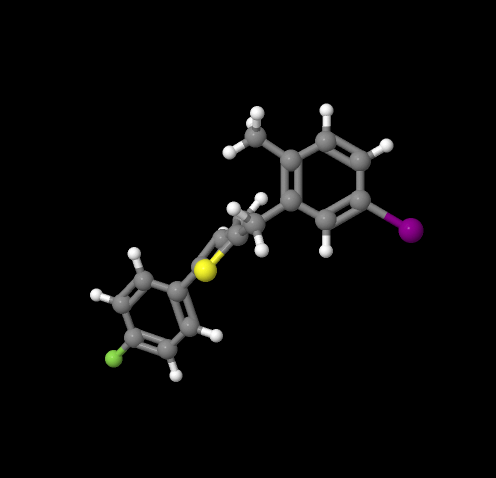 High quality 99% 2-(4-Fluorophenyl)-5-[(5-iodo-2-methylphenyl)methyl]thiophene CAS 898566-17-1 in stock