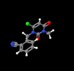 2-[(6-Chloro-3,4-dihydro-3-methyl-2,4-dioxo-1(2H)-pyrimidinyl)methyl]benzonitrile CAS 865758-96-9