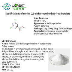 Methyl 2,4-dichloropyrimidine-6-carboxylate CAS NO 6299-85-0 with best price