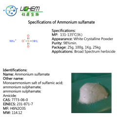 Large quantity of stock Broad Spectrum herbicide Ammonium sulfamate CAS 7773-06-0