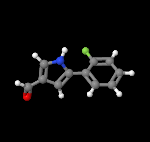 High quality 99% 5-(2-fluorophenyl)-1H-Pyrrole-3-carboxaldehyde CAS 881674-56-2 in stock