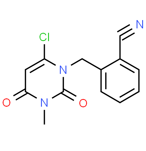 2-[(6-Chloro-3,4-dihydro-3-methyl-2,4-dioxo-1(2H)-pyrimidinyl)methyl]benzonitrile CAS 865758-96-9