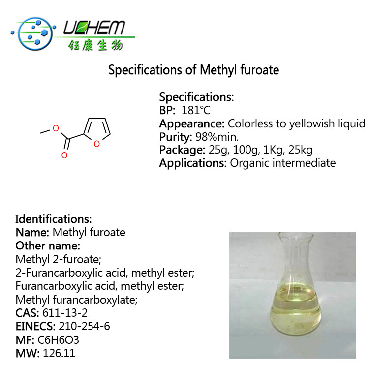 Provide Methyl 2-furoate CAS NO 611-13-2 with high quality