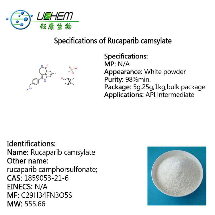 High quality Rucaparib camsylate CAS 1859053-21-6 in stock