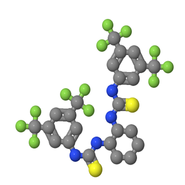 Factory Supply N,N'-(1R,2R)-1,2-cyclohexanediyl bis[N'-[3,5-bis(trifluoroMethyl)phenyl)] -Thiourea CAS: 743458-79-9 with low price