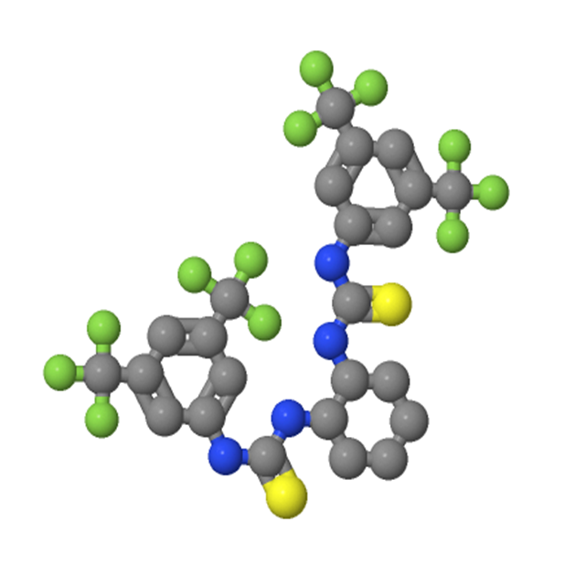 Factory Supply N,N'-(1S,2S)-1,2-cyclohexanediyl bis[N'-[3,5-bis(trifluoroMethyl)phenyl)]-Thiourea CAS:1140969-69-2 with low price