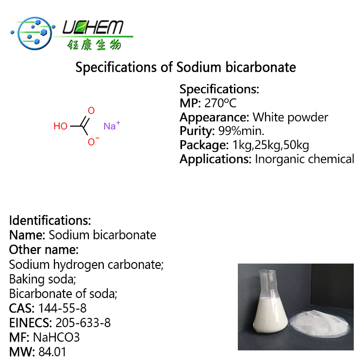 High Quality Sodium Bicarbonate Baking Soda with good price CAS 144-55-8