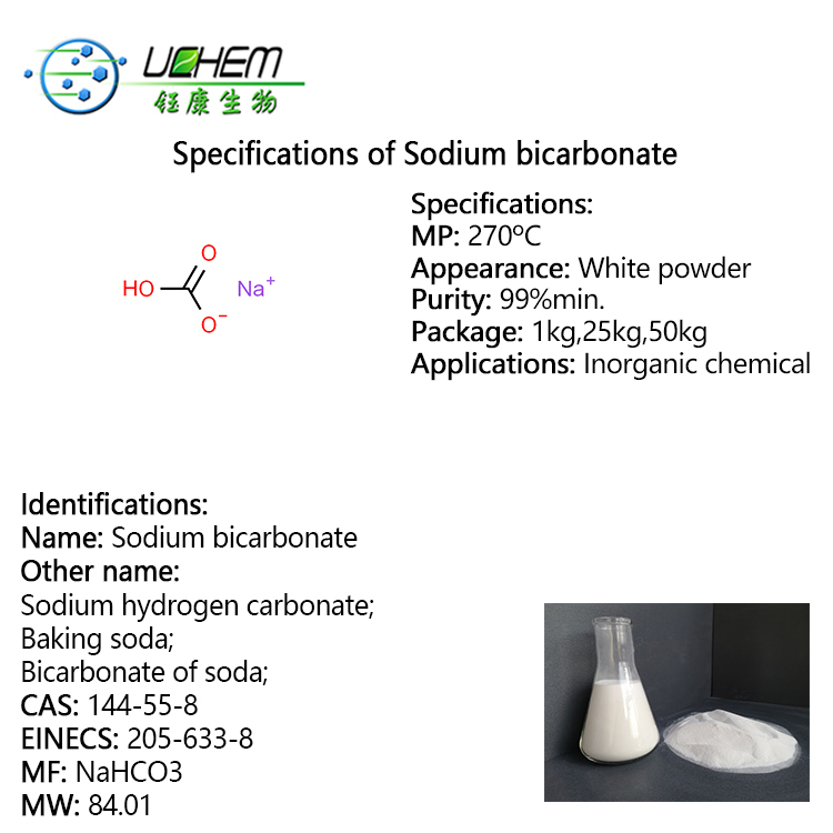 High Quality Sodium Bicarbonate Baking Soda with good price CAS 144-55-8