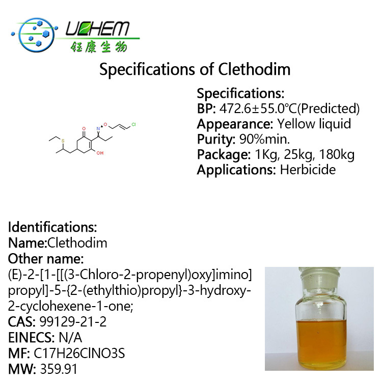 Top quality Clethodim CAS 99129-21-2 with factory price