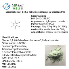Factory hot supplying Tetrachlorophthalonitrile CAS 1953-99-7