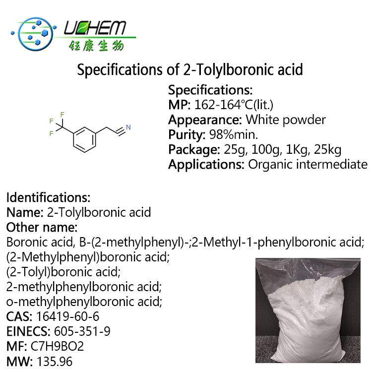 High quality o-Tolylboronic acid CAS 16419-60-6 in stock