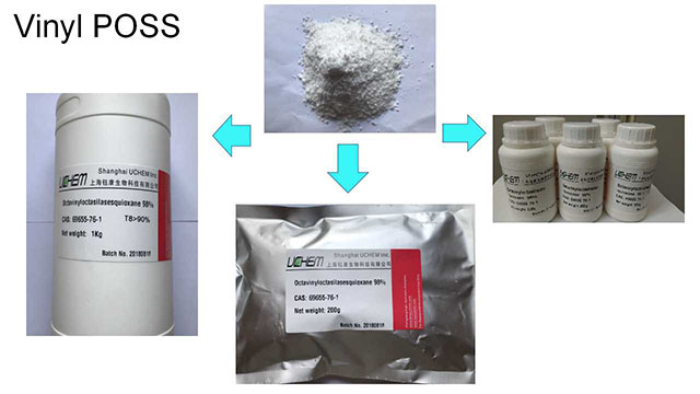 High purity Octavinyloctasilasesquioxane CAS 69655-76-1