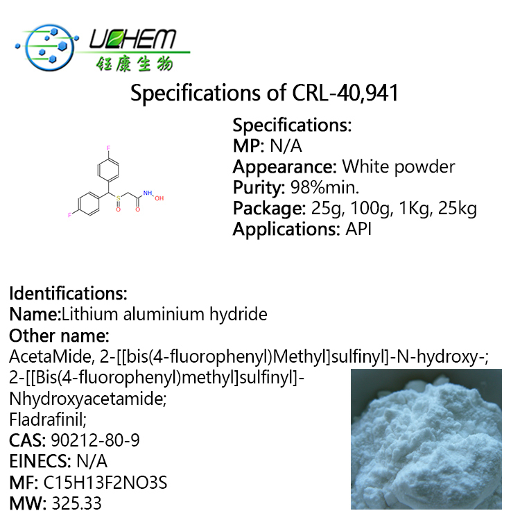 High Quality 2-((bis(4-fluorophenyl)methyl)sulfinyl)-n-hydroxyacetamide CAS NO 90212-80-9