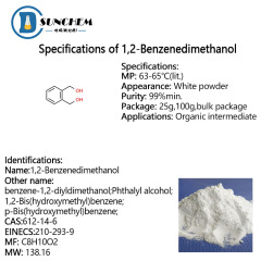 Best price 1,2-Benzenedimethanol Cas No.612-14-6 with high purity