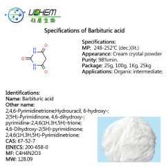 Top quality 99% cas 67-52-7 with reasonable price Barbituric acid