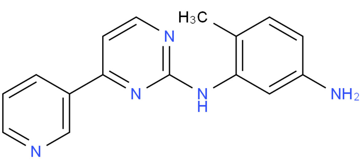 Top quality best selling N-(5-Amino-2-methylphenyl)-4-(3-pyridyl)-2-pyrimidineamine cas 152460-10-1 in stock