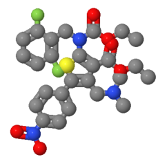 Manufacture supply High quality 2-[(2,6-Difluorobenzyl)ethoxycarbonylamino]-4-((dimethylamino)methyl)-5-(4-nitrophenyl)thiophene-3-carboxylic acid ethyl ester cas 1589503-97-8