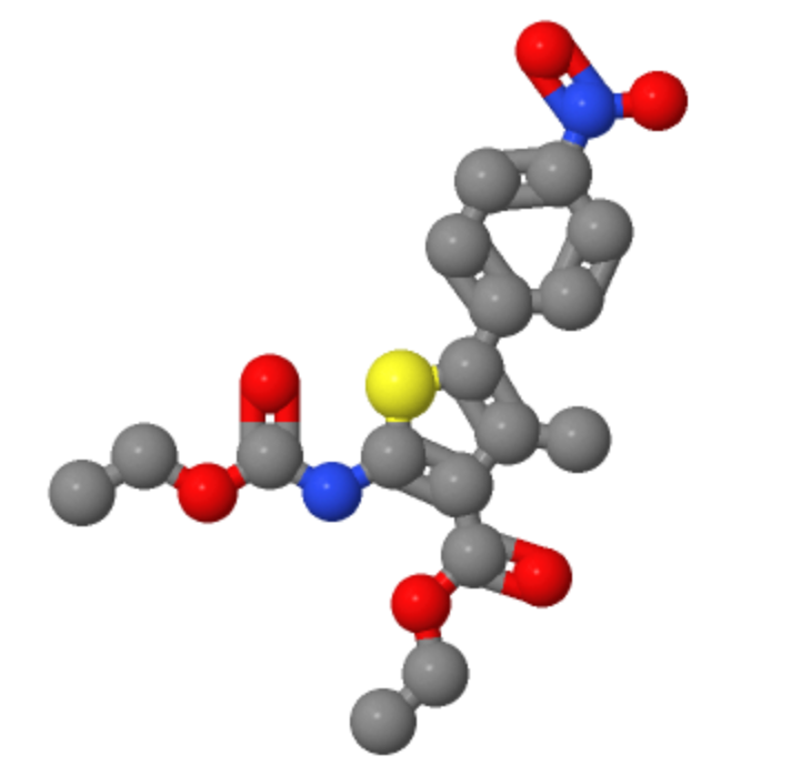 Professional Supplier Ethyl 2-[(ethoxycarbonyl)amino]-4-methyl-5-(4-nitrophenyl)thiophene-3-carboxylate with best price CAS 308831-93-8