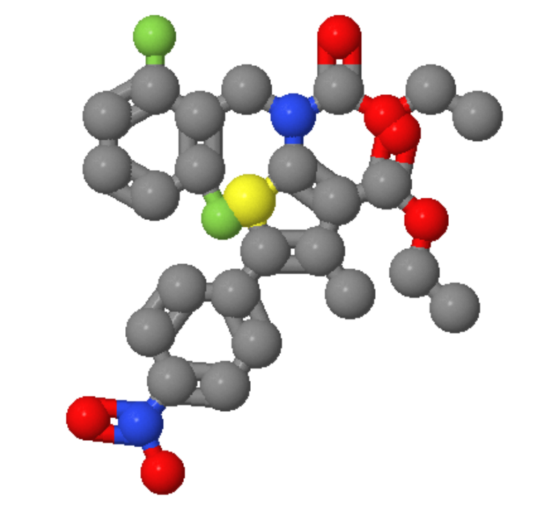 Hot selling 99% 2-[[(2,6-difluorophenyl)methyl](ethoxycarbonyl)amino]-4-methyl-5-(4-nitrophenyl)-3-Thiophenecarboxylic acid cas 308831-94-9 with low price