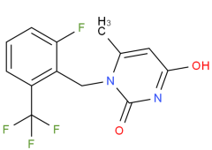 Manufacture supply High quality 1-[2-fluoro-6-(trifluoromethyl)benzyl]-6-methylpyrimidine-2,4(1H,3H)-dione cas 830346-47-9