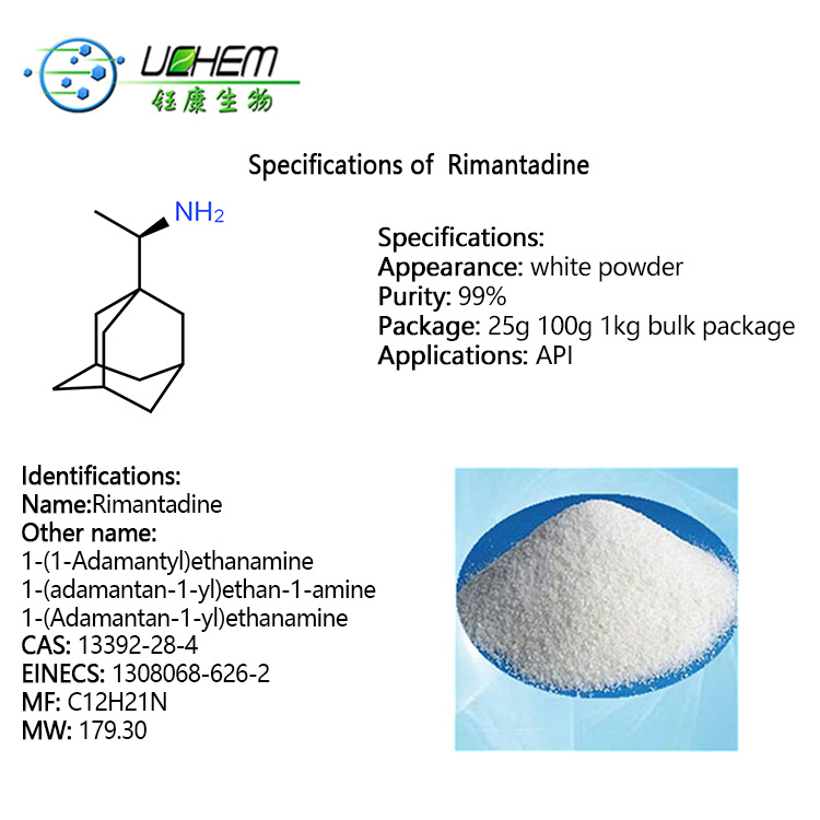 High puity Rimantadine powder CAS 13392-28-4 with good price
