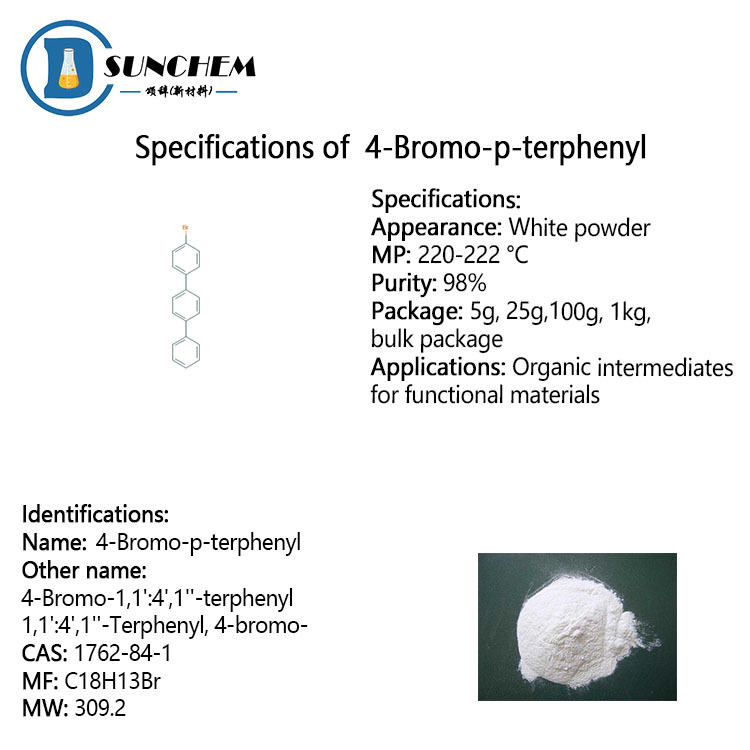High quality 4-Bromo-p-terphenyl cas 1762-84-1 with competitive price