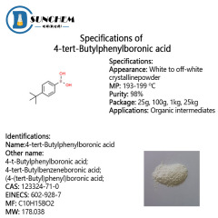 High purity 4-tert-Butylphenylboronic acid CAS 123324-71-0 in stock