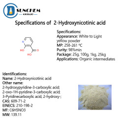 Professional supply 2-Hydroxynicotinic acid CAS 609-71-2 With Competitive Price