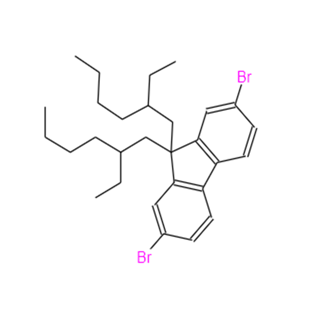 China 9,9-Di(2'-ethylhexyl)-2,7-dibromo-fluorene CAS 188200-93-3