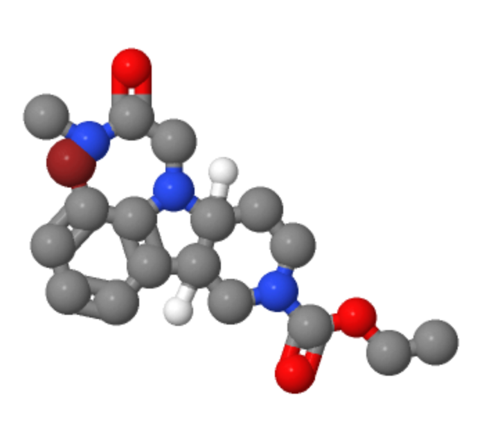 Top quality best selling (4aS,9bR)-Ethyl 6-bromo-5-(2-(methylamino)-2-oxoethyl)-3,4,4a,5-tetrahydro-1H-pyrido[4,3-b]indole-2(9bH)-carboxylate cas 2098497-32-4 in stock