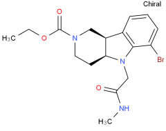 Top quality best selling (4aS,9bR)-Ethyl 6-bromo-5-(2-(methylamino)-2-oxoethyl)-3,4,4a,5-tetrahydro-1H-pyrido[4,3-b]indole-2(9bH)-carboxylate cas 2098497-32-4 in stock