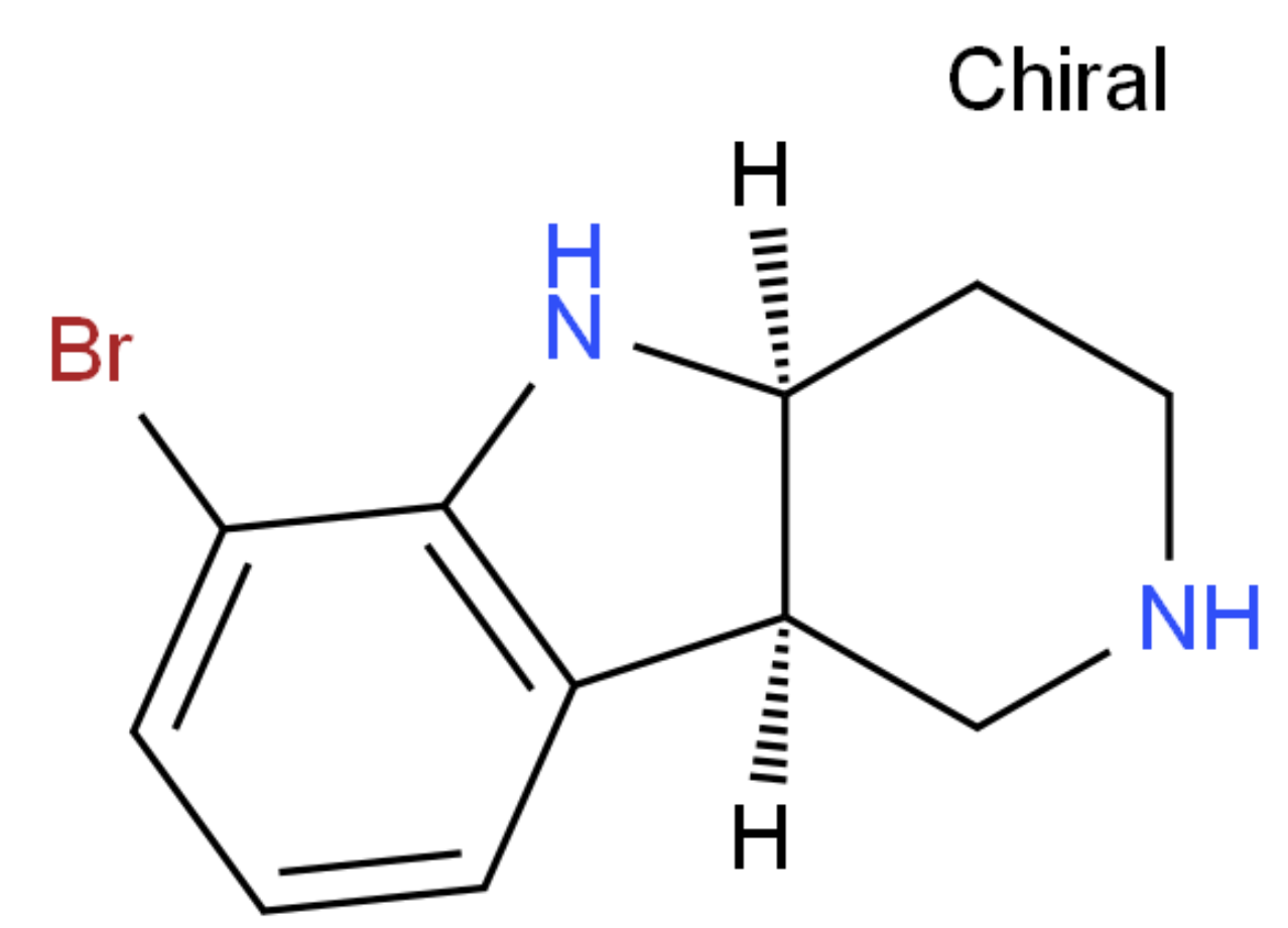 Hot selling 99% (4aS,9bR)-6-bromo-2,3,4,4a,5,9b-hexahydro-1H-pyrido[4,3-b]indole cas 1059630-07-7 with low price